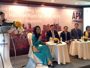 Nâng cao năng lực ngành hàng hải Việt Nam tại APM 2018